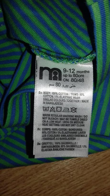 Tílko zn. mothercare, mothercare,80