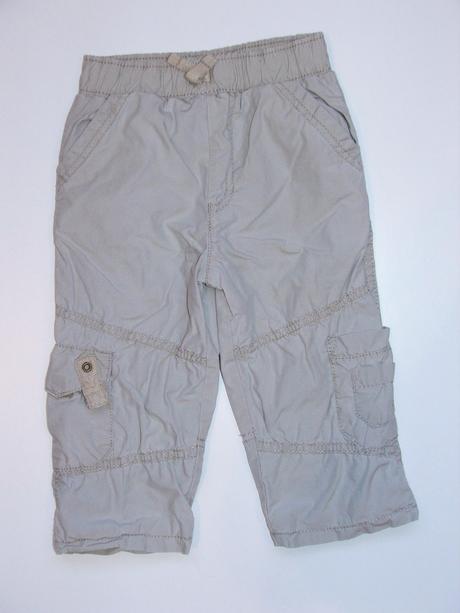 K1098 podšité plátěné kalhoty vel. 86, marks & spencer,86