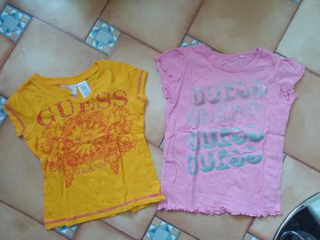 2x tričko guess, guess,104