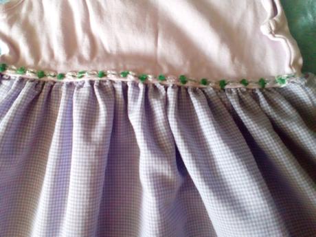 Plátěné šatičky s kytičkami, adams,98