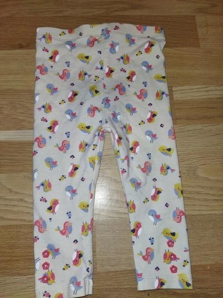 Legíny s ptáčky 80 tu, tu,80