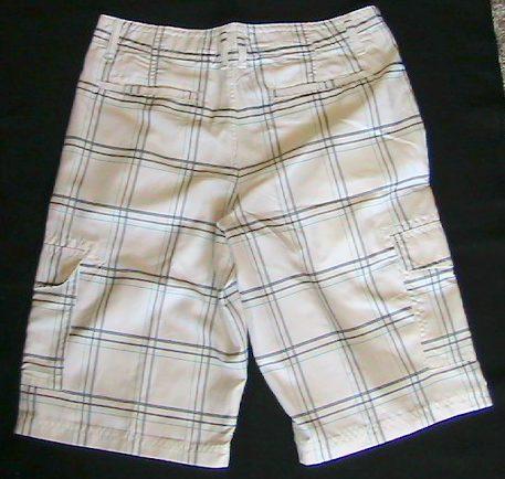 Chlapecké bílé šortky kapsáče 13/14 let, 158/164, 164