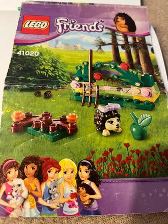 Lego friends 41020 ježci a ukryt,