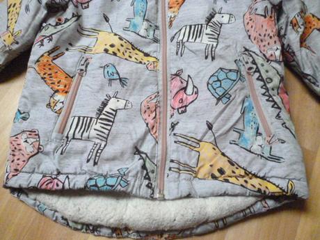Zvířátková zimní bunda next 2-3, next,98
