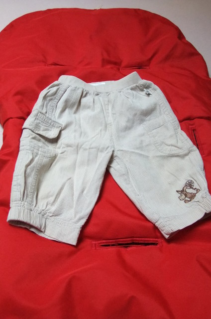 Letní plátěné bavlněné kalhoty, 68