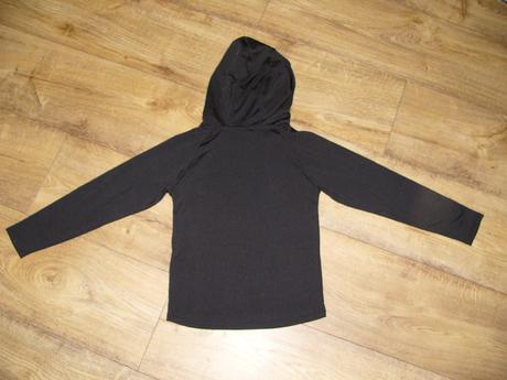 Lyžařská funkční mikina s kuklou, vel.122/128, 122