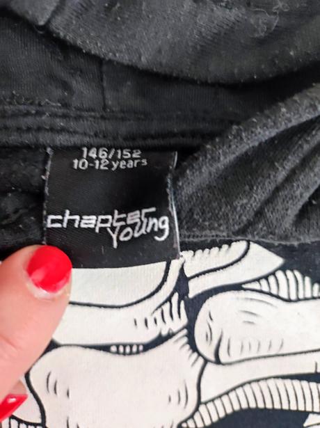 Mikina kostlivec 146-152, chapter young,146