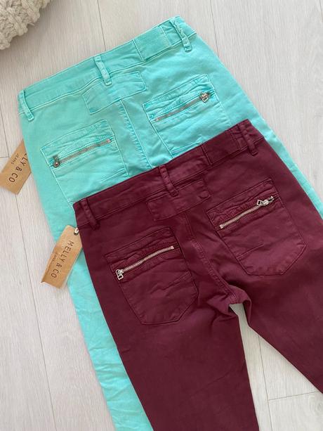 Strečové skinny kalhoty, vel. xs - m, 34 - xs