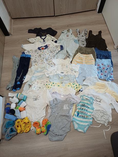 Mix oblečení 33ks, 50–62