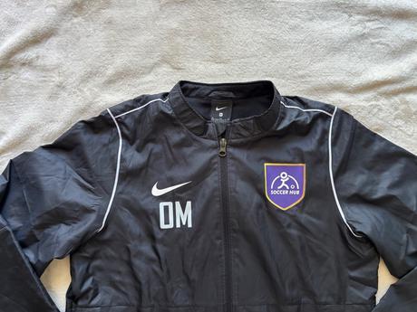Větrovka černá zn. nike - v.158/164, nike,164