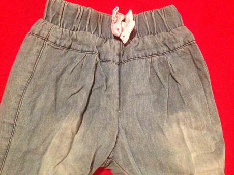 Dívčí zateplené rifle - džíny, 74