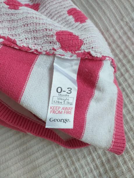 Šaty/šatičky/halenka pro holčičku 0-3 měs, george,62