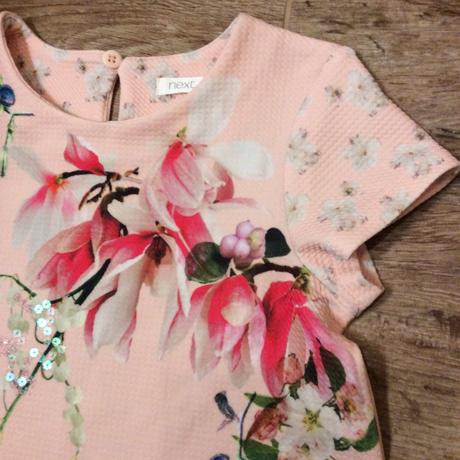 Nádherné šaty s ptáčky next, next,110