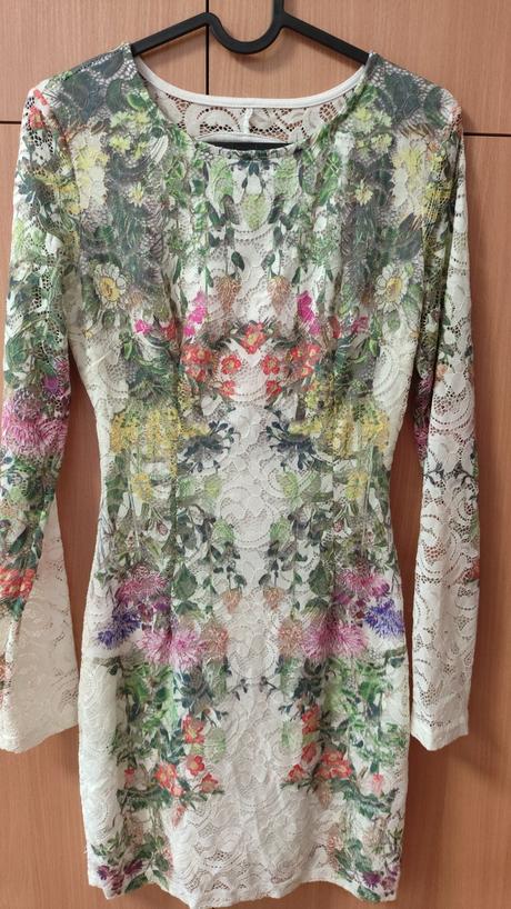 Krajkové šaty forever 21, s