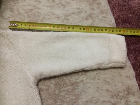 Chlupatá mikina s ouškami, lupilu,86