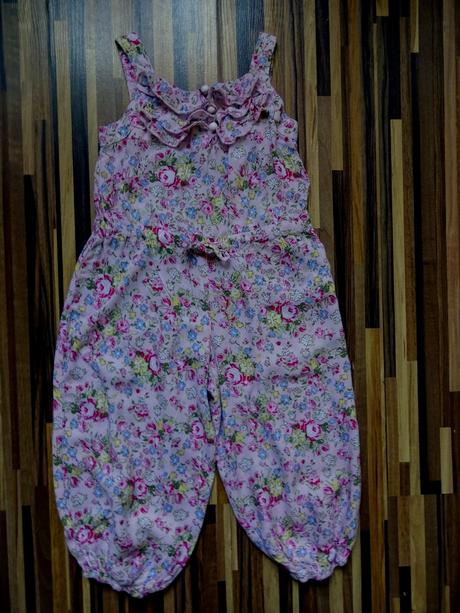 Overal letní kytičkovaný, 92