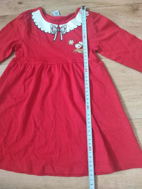 Vánoční šaty a legíny, 92