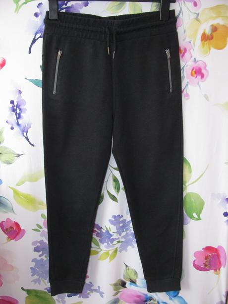 Chlapecké černé bavlněné tepláky, f&f,158