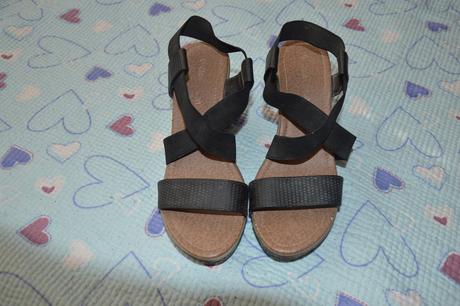 39 letní sandály na klínku, clara barson,39