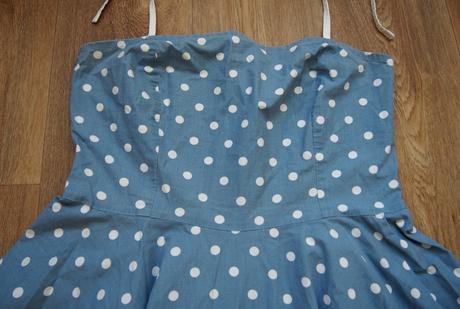 Šaty pin- up handmade vel.l, l
