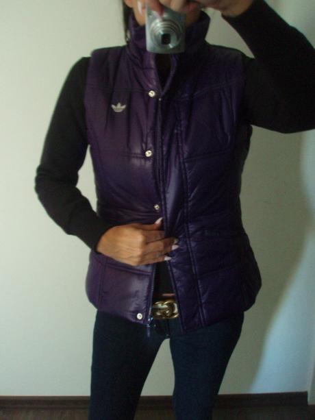 Fialová vesta adidas, adidas,m