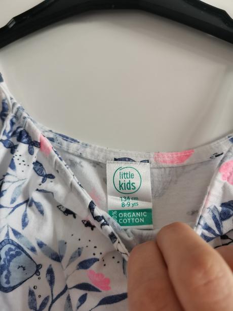 Šaty dívčí bavlněné šaty vel. 134, 134