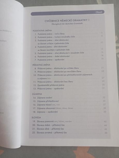 Cvičebnice německého jazyka, 