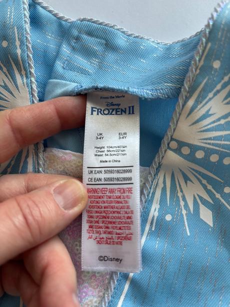 An22/ kostým elza frozen ii - v.3/4 roky, 