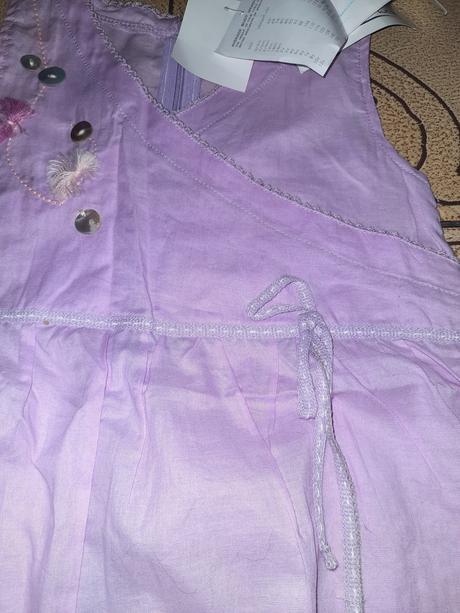 Nové dívčí plátěné šaty vel. 92 - 98, tulec trend,92