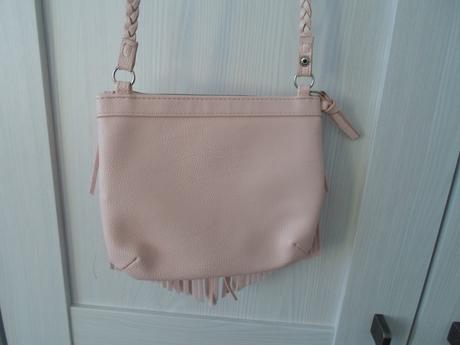 Růžová dívčí kabelka cross body, h&m