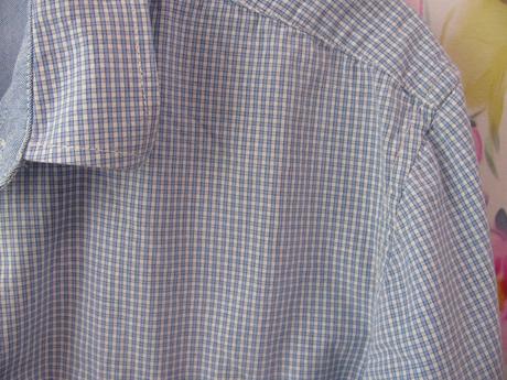 Pánská společenská sv.modrá bavlněná košile, xl