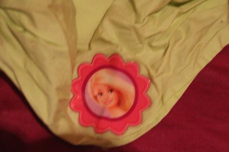 Dívčí šátek na hlavu barbie, obvod 43 - 48 cm, barbie,86