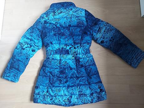 Zimní bunda - kabát top stav 158/164, desigual,158