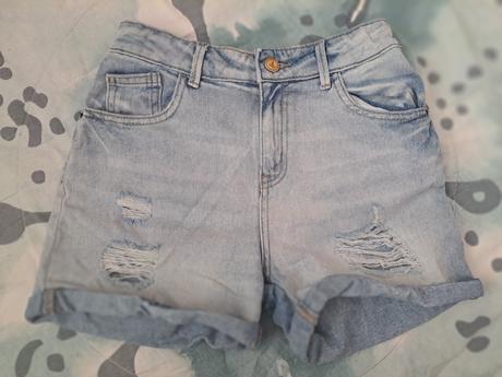 Trhané džínové kraťasy, reserved,164