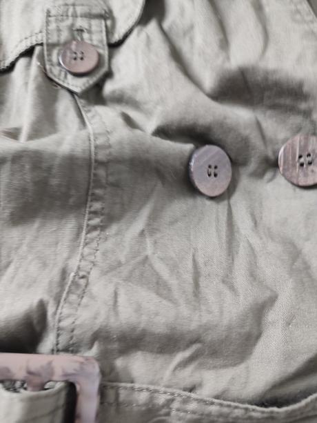 Khaki kabátek s kapucí orsay, velikost 36, orsay,36