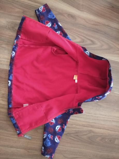 Softshellová bunda tlapková patrola, nickelodeon,98