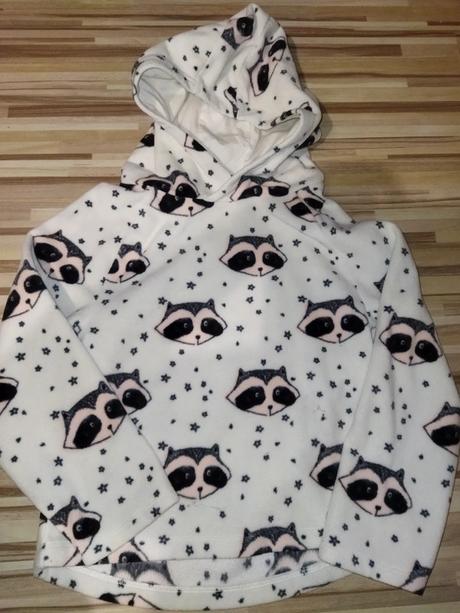 Flees mikina s racoonou 116 next, next,116