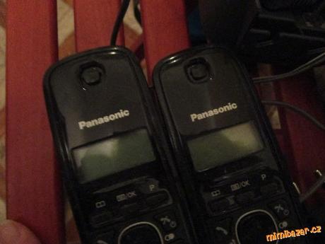 Telefon,telefony drátové dva panasonic, panasonic