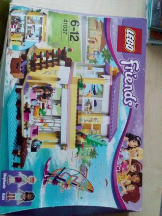 Lego friends 41037 letní domek na pláži,