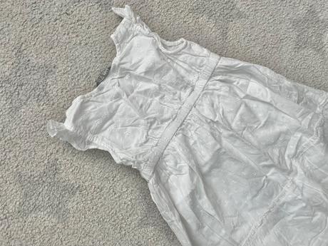 Šaty lindex, bílé krajka, vel. 104, lindex,104