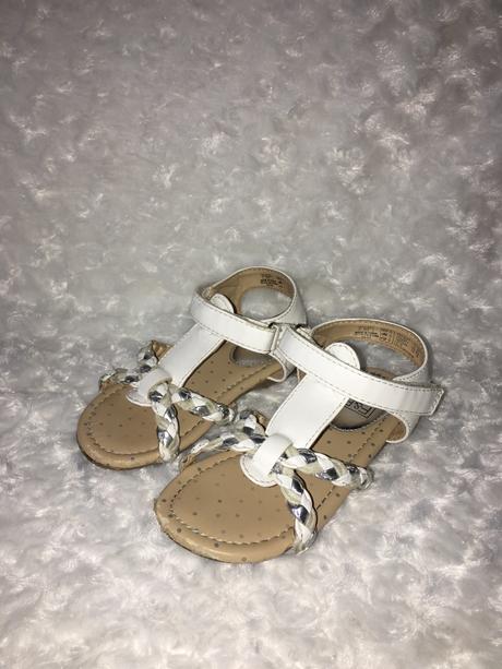 Bílé sandále f&f, f&f,27