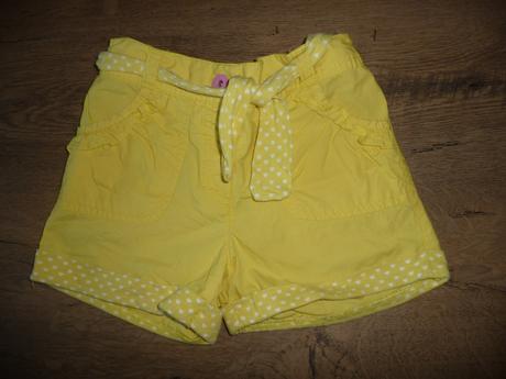 Žluté kraťasy george na 4-5l- vel.110, george,110