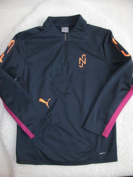 Tmavě modrá sportovní mikina puma, puma,140