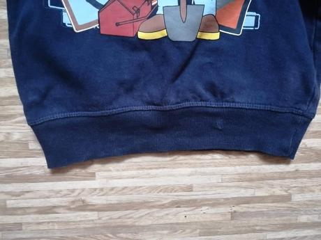 Mikina bořek stavitel s kapucí vel. 104, 104