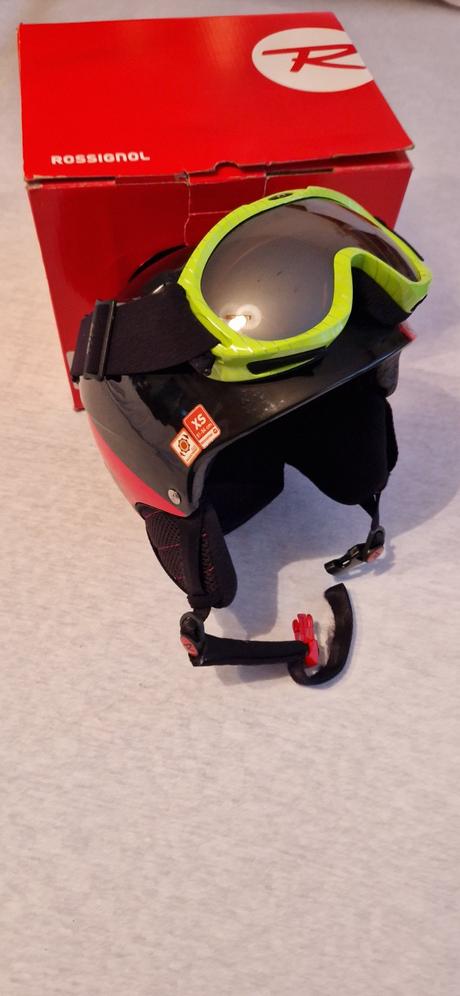 Helma rossignol comp j black xs a brýle guick spor, rossignol,xs