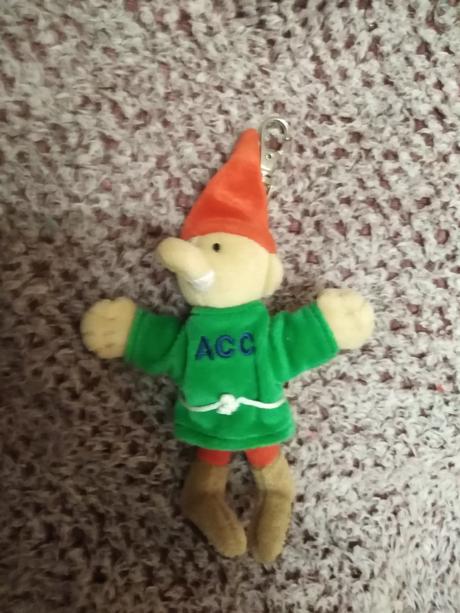 Plyšový panáček přívěšek, 