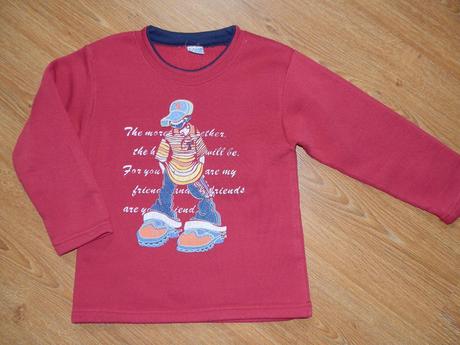 Oteplená mikina, 122