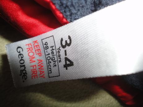 Krásná, buřtíkatá vesta george, vel. 3-4 roky, george,98