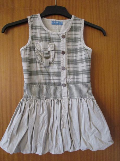 Pěkné, lehoučké bavl. šatečky, vel. 110-116, 110