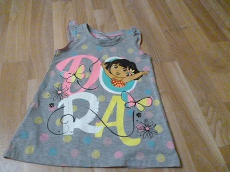 Tílko triko dora 4-5, nickelodeon,110